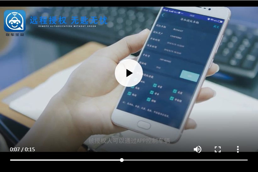 远程车辆授权